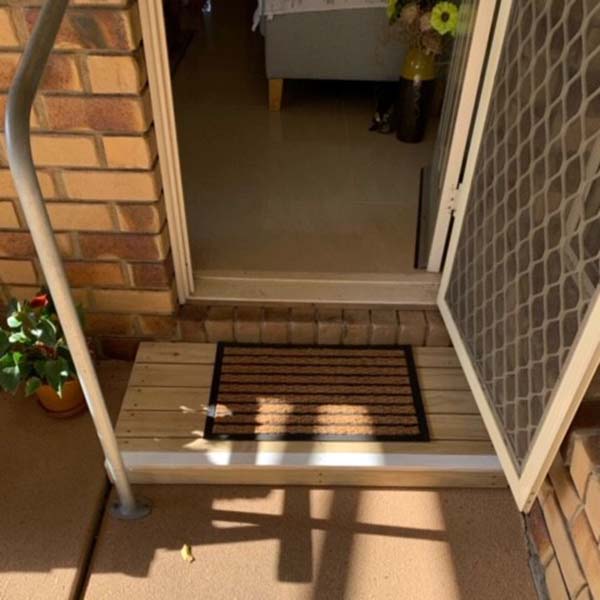 Box Step Installation